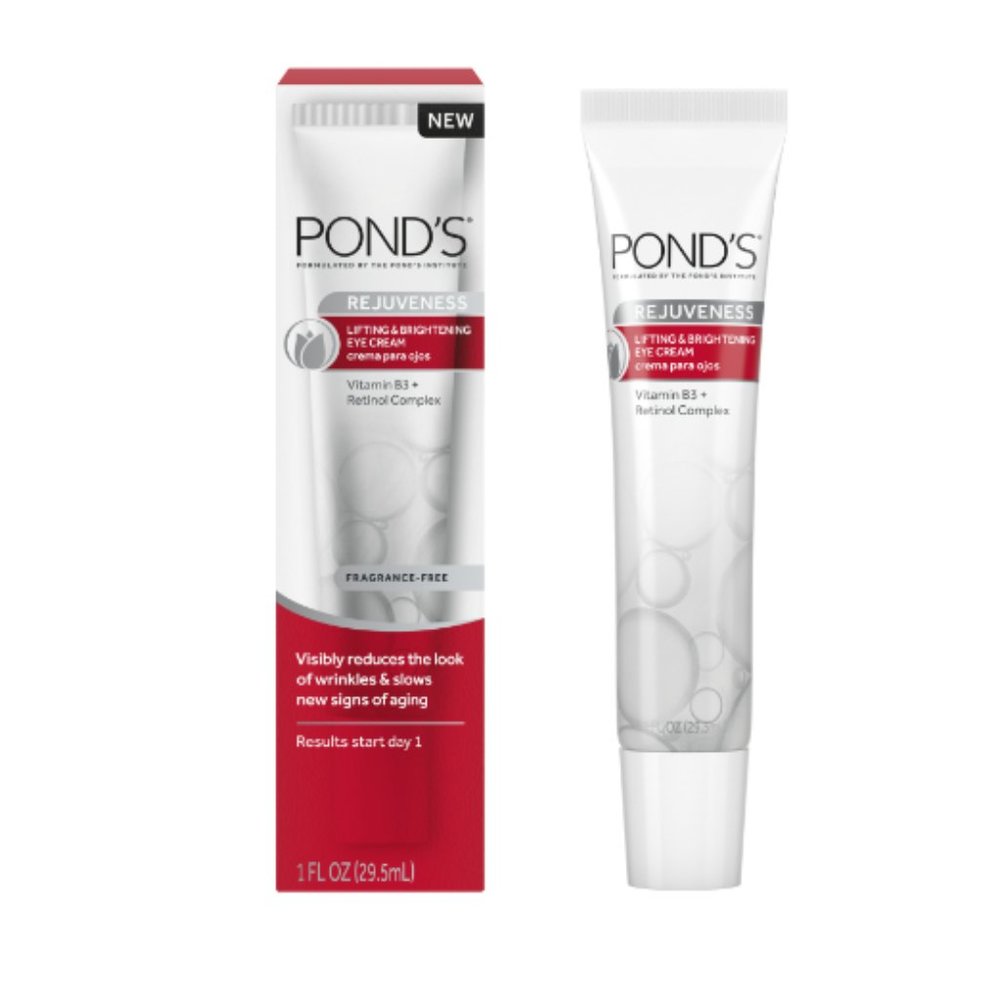 2 PONDS INSTITUTE REJUVENESS ANTI WRINKLE LIFTING & BRIGHTENING EYE CREAM 1OZ